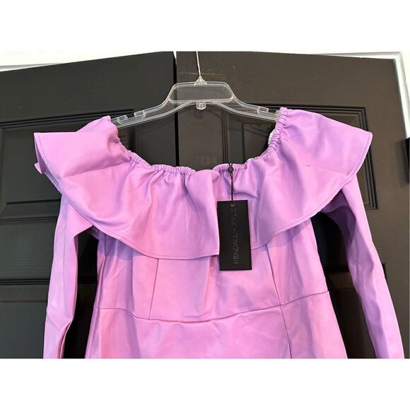 KENDALL + KYLIE Women's Regular Off-The-Shoulder Mini Dress - Picture 5 of 9